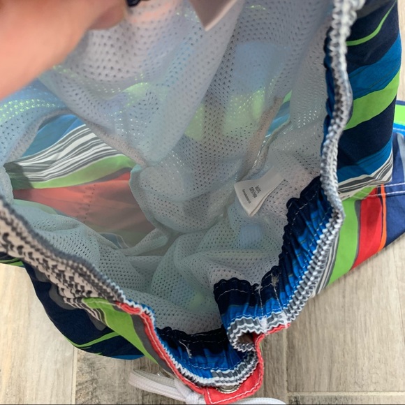 Hanna Andersson size 100 stripe swim trunks - Picture 4 of 6